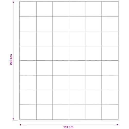  Poplun TRIER 152x203 cm 4 godi&amp;scaron;nja doba 350 GSM Bijela Slike