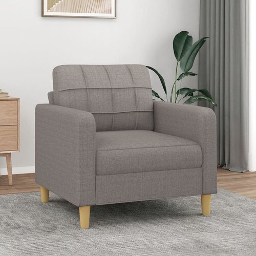 vidaXL Fotelj taupe 60 cm blago Cene