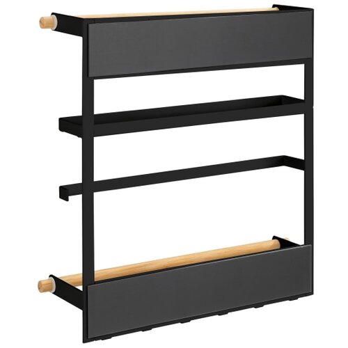 Wenko 54114100 - Organizator MAGNA 33x34 cm crna/braon Slike