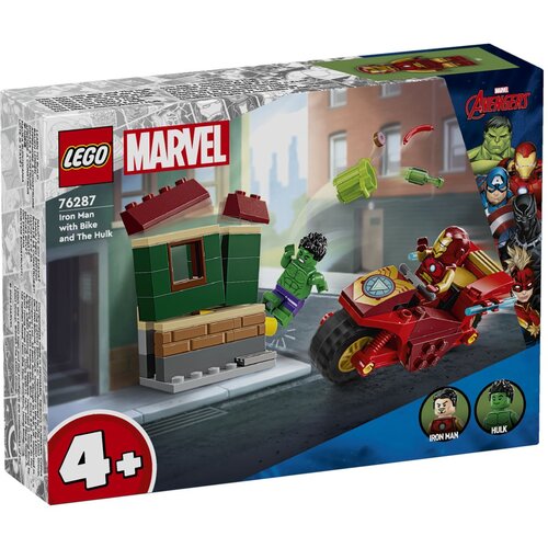 Lego LEGO® Super Heroes 76287 Ajronmen s motorom i Hulk Cene