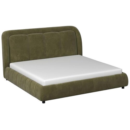 Bessagi Home Oblazinjena Postelja Anton, Olivno Zelena, 180x200 Slike