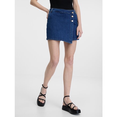 Orsay Blue Women&amp;#039;s Denim Shorts - Women&amp;#039;s Slike