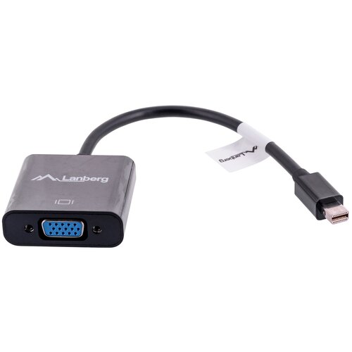 Lanberg AD-0006-BK video cable adapter 0.2 m VGA (D-Sub) Mini DisplayPort Black Cijene
