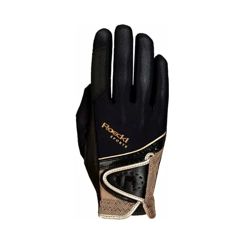 Roeckl Jahalne rokavice "Madrid" črno/zlate - 6