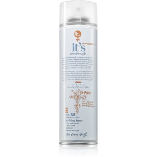 TECNA It's Creative Style Stylizing Spray lak za lase z ekstra močnim utrjevanjem 200 ml Cene