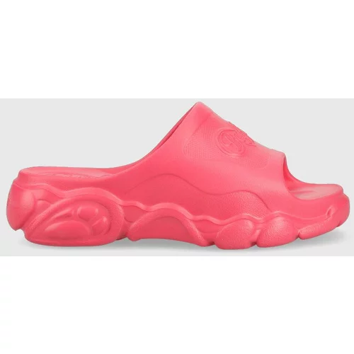 Buffalo Natikače Cld Slide za žene, boja: ružičasta, s platformom, 1622267