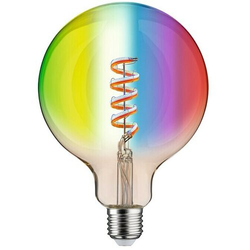 PAULMANN LED Smart žarulja (E27, Može se prigušiti, RGBW, 470 lm, 6,3 W, G125, Zaobljen) Cijene