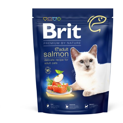BRIT Premium by Nature Brit PN Cat Adult Losos 300 g Slike