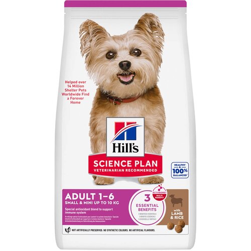  Hill&amp;amp;#8217;s Science Plan Adult Small &amp;amp; Mini Jagnjetina i Pirinač 1.5 kg Slike
