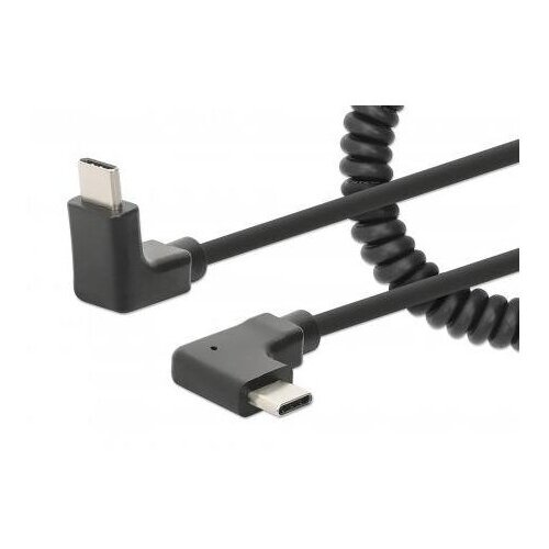 Manhattan 356213 USB kabel 1 m USB C Crno Slike