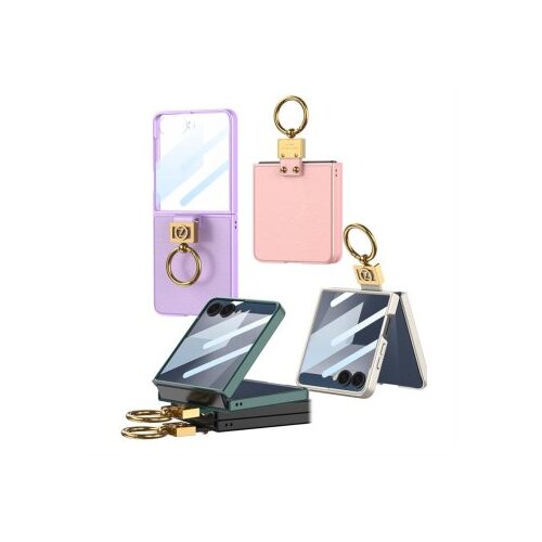 Ms Mobile Z-RING CASE Futrola za Samsung F751B Galaxy Z Flip 7 5G crna (GKK case) Slike