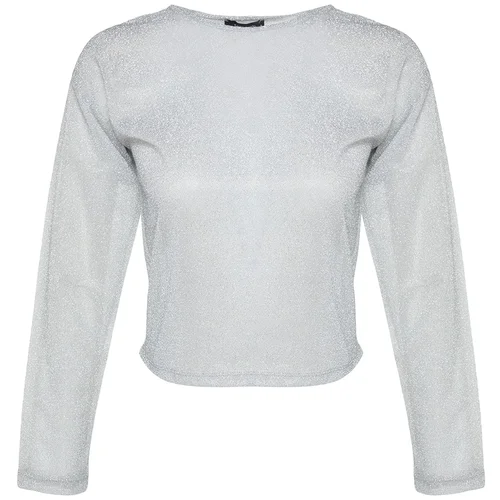 Trendyol Blouse - Gray - Regular fit