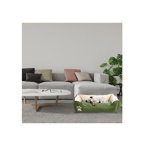 WALLXPERT Krevet za kućne ljubimce Lucy L, 100x80 cm, Zeleni Slike