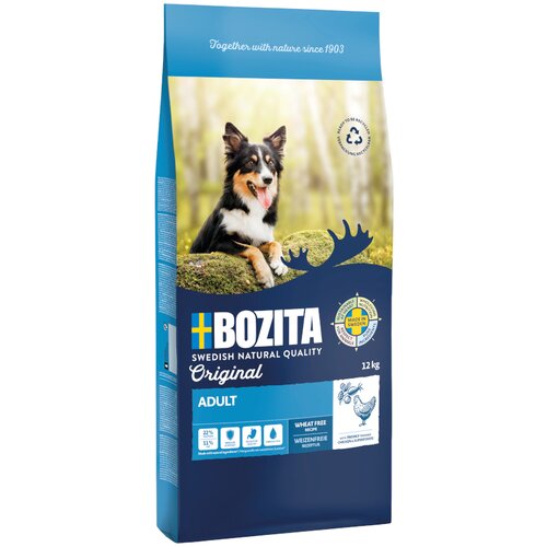 Bozita Original Adult s pi&amp;scaron;čancem - brez žit - Varčno pakiranje: 2 x 12 kg Slike