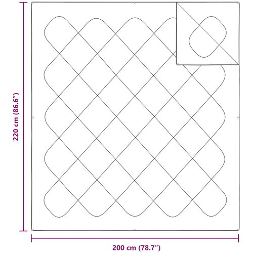  Set deka s jastukom 3 kom. Bijela Mikrovlakna 200 x 220 cm,60 x 70 cm Slike