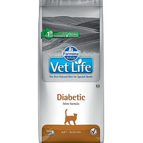 Farmina vet life cat diabetic 2 kg Slike
