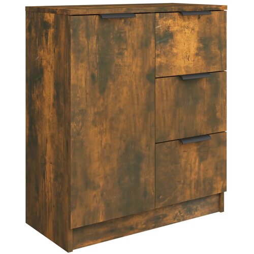 Maison Chic Komoda - Predalnik dimljeni hrast 60x30x70 cm konstruiran les, (21718623) Cene