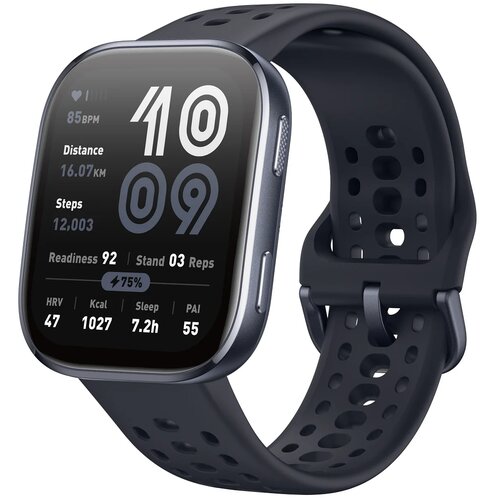 Amazfit Pametna ura Bip 6 AMOLED zaslon, GPS, črna Cene