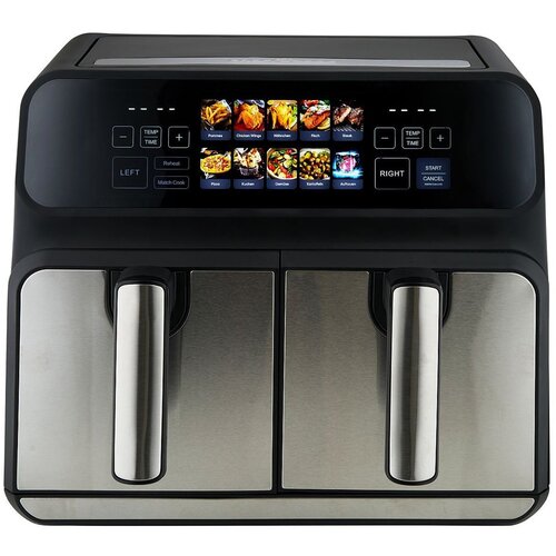 Proficook PC-FR 1287 H Double 8 L Stand-alone 2200 W Hot air fryer Black, Stainless steel Cijene