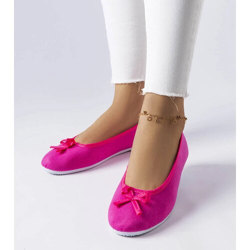 Gemre Pink fabric ballet flats Gendron Cijene