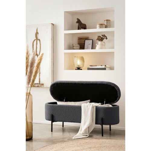 Livetastic Klop Boucl&amp;eacute;, Antracit Slike