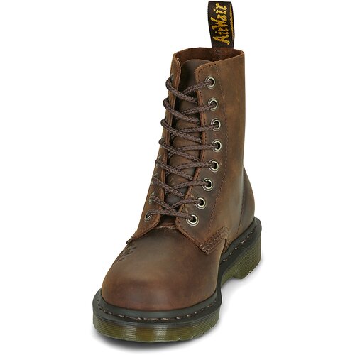 Dr. Martens 1460 PASCAL EMBOSS FLORAL DARK BROWN CRAZY HORSE Smeđa Slike