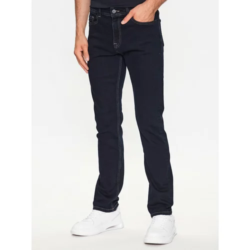 Karl Lagerfeld Jeans hlače 265840 533831 Mornarsko modra Regular Fit