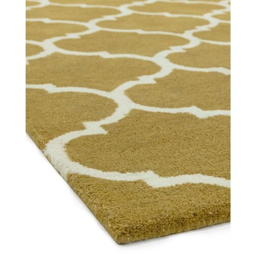 Asiatic Carpets Oker žuti ručno rađen vuneni tepih 200x290 cm Albany &amp;ndash; Slike