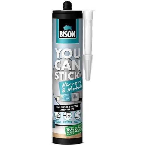 Bison Snažno ljepilo You Can Stick za ogledala i metal (Materijal ljepila: Polimer, Bijela, 435 g) Cijene