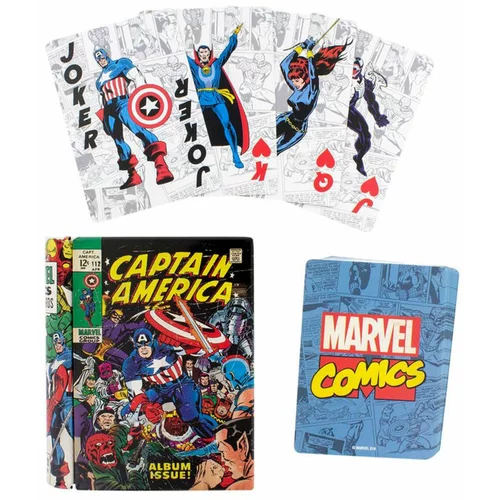 Marvel Comics Collection kartice Deck, večbarvna, C3B837F48E, večbarvna, 11 x 1 x 3 cm, (20833252)