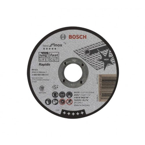 Bosch rezna ploča 115x1,0MM za INOX Cijene