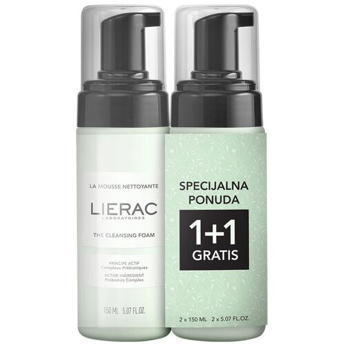 Lierac pena za čišćenje lica, 150 ml + pena, 150 ml gratis Cene