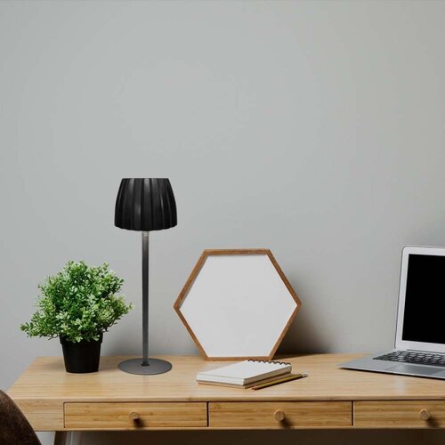  LED prigu&amp;scaron;iva punjiva stolna lampa LED/2,7W/5V 3000-6000K 1800 mAh crna Slike