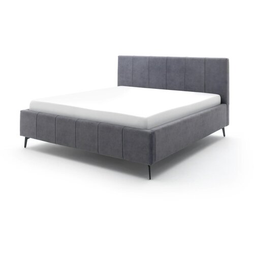 Meise Möbel tamno sivi bračni krevet s letvicom i spremištem Lizzano, 160 x 200 cm Cijene