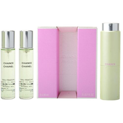 Chanel Chance Eau Fra&amp;icirc;che toaletna voda za žene 3x20 ml Slike