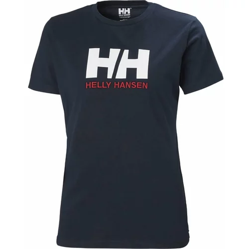 Helly Hansen Ženska majica Logo marelična Temno modra