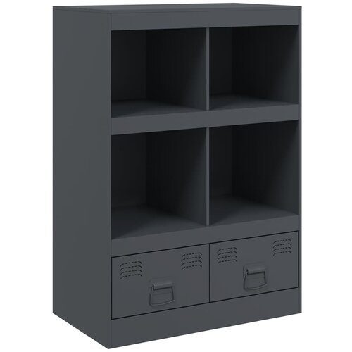 Maison Chic Komoda - Predalnik antracitna 67x39x95 cm jeklo, (21715972) Slike