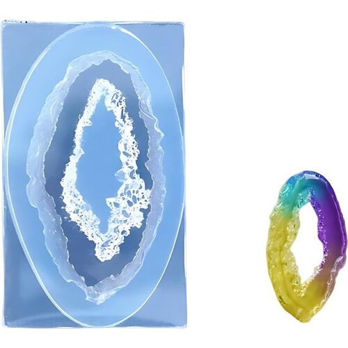 Artmie Silikonski livni kalup - geoda Cene