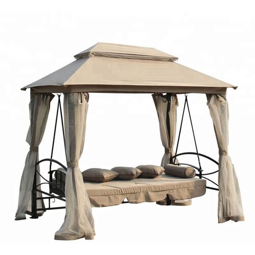  Ba&scaron;tenska ljulja&scaron;ka Gazebo C1098, 255x175x235cm, Bež Cene