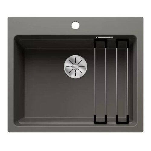 Blanco sudoper ETAGON 6 InFino SILGRANIT VULKAN SIVA, pribor inox nosači, s dalj. upr. Cijene