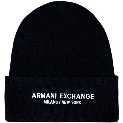 EAX Kape BEANIE HAT XM001637 AF16950 Modra Slike