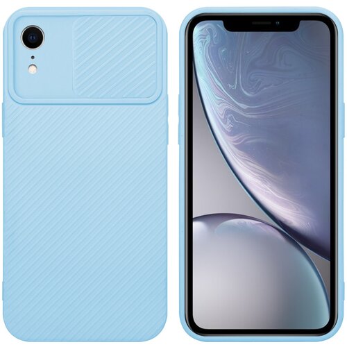 Cadorabo Ohišje, združljiv z Apple v Bonbon Light Blue - Zaščitni pokrov, narejen iz fleksibilnega silikona TPU in z zaščito pred kamero, (20593182) Cene