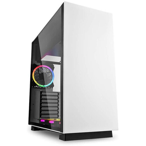 Sharkoon Kućište gaming, PURE STEEL RGB ATX, White Cijene