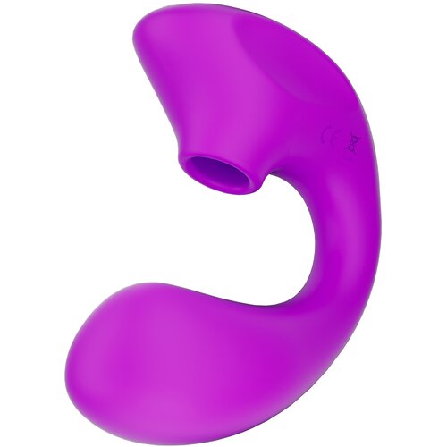 SuperLove Unity Dual Suction Stimulator Purple Cene