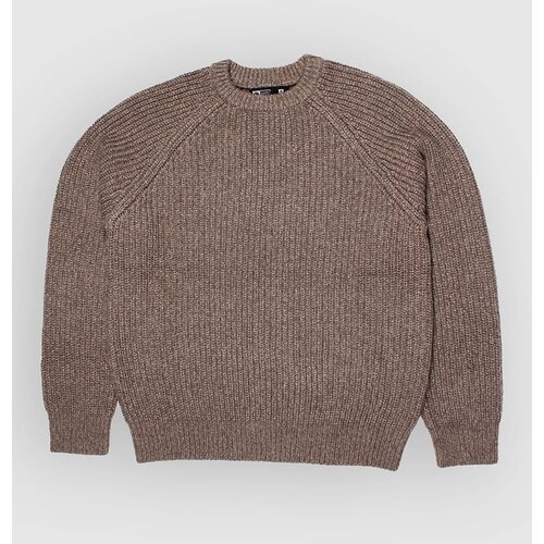 Salty Crew Harbor Fishermans Knit Pulover natural heather Slike
