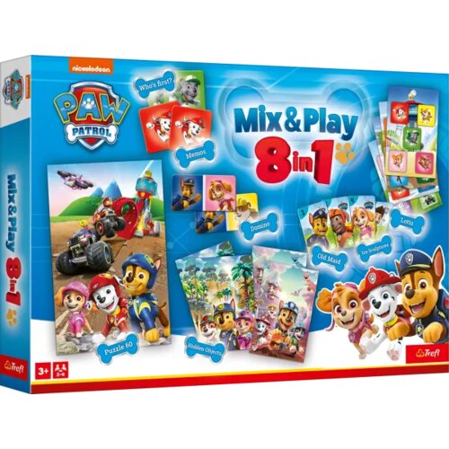 Trefl Društvena igra 8u1 Paw patrol 02597 Cene