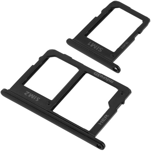 AVIZAR 2x kartica Nano SIM in adapterski pladenj za kartico Micro-SD Nadomestna kartica Nano SIM - crna str. Samsung Galaxy J6, (20886364) Cene