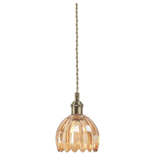 Markslojd 109137 - luster na sajli gota 1xE14/40W/230V dimna bež/mesing Cene