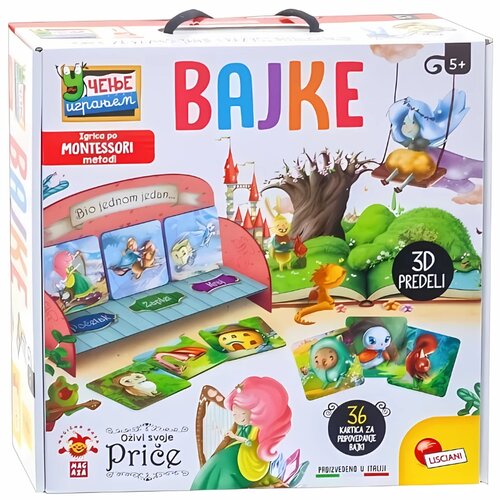  montesori kreativna igra bajke - oživi svoje priče Cene