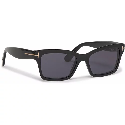 Tom Ford Sončna očala FT1085 Shiny Black /Smoke 01A